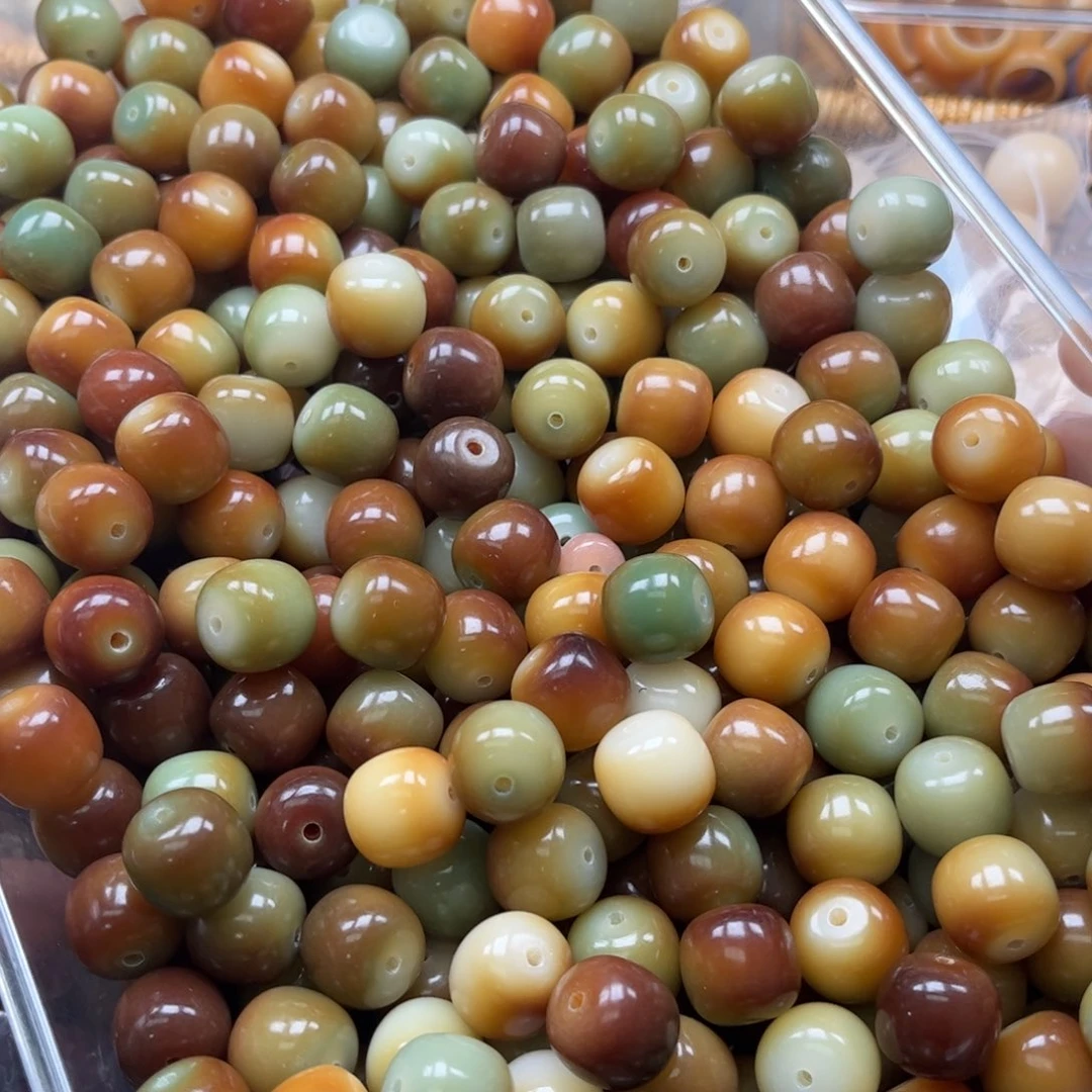 【闪购商品】白玉菩提吊坠c/14 30+30糖心