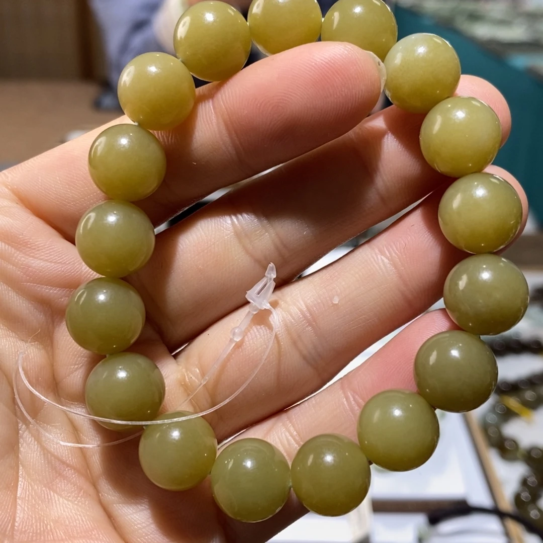 和田玉未镶嵌手链112