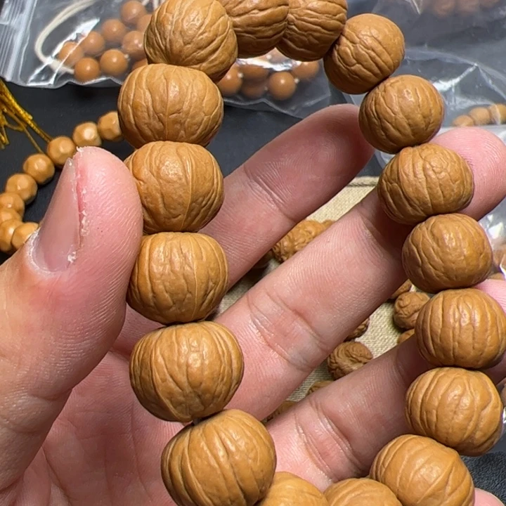 猴头核桃手串咯来咯