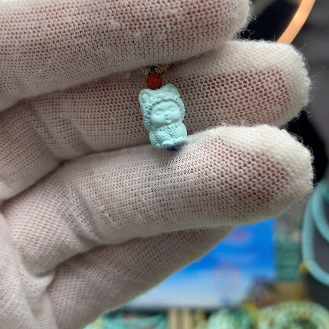 绿松石挂件未镶嵌