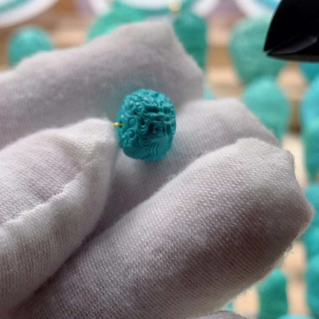 绿松石龙扣未镶嵌