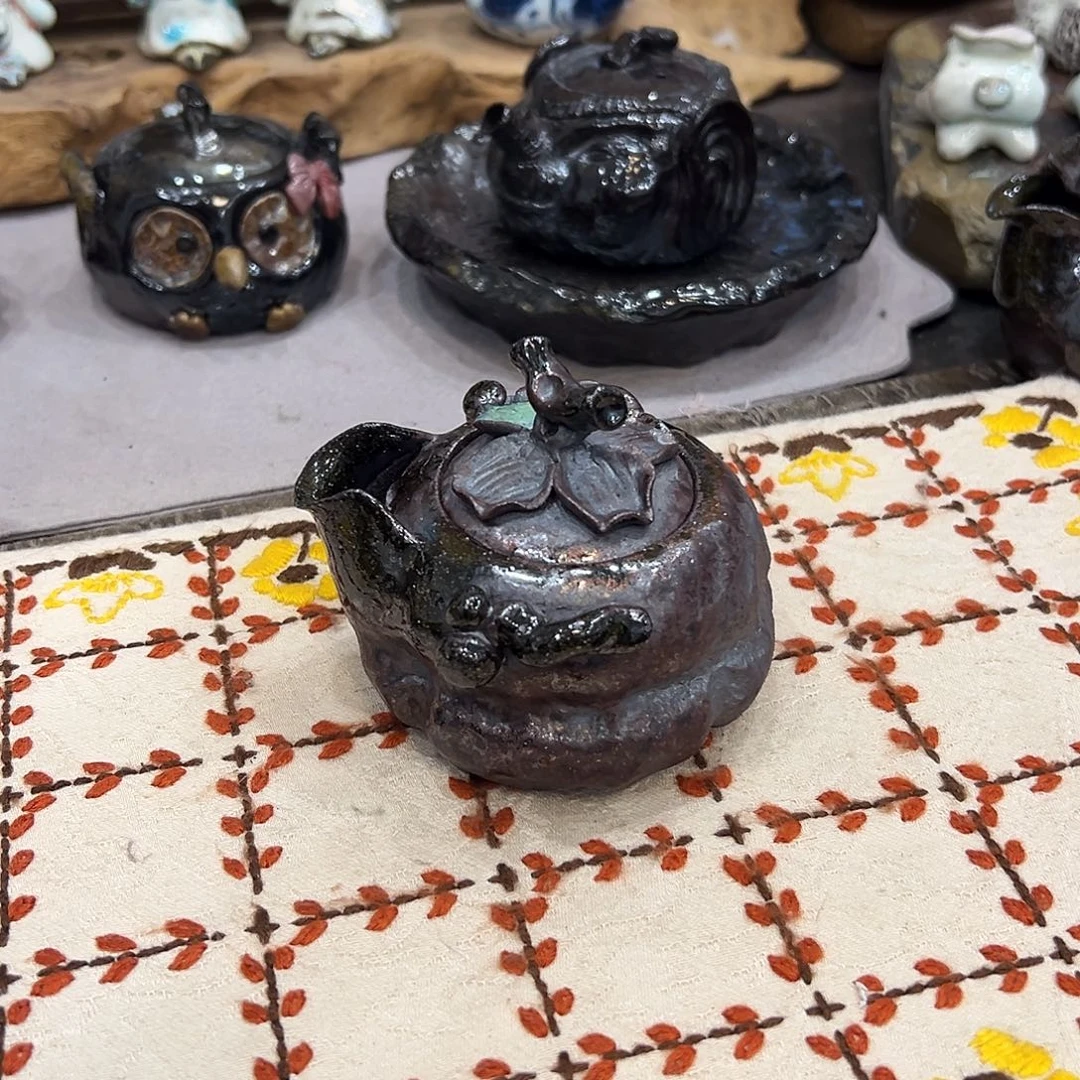 景德镇手工手作纯柴裸烧