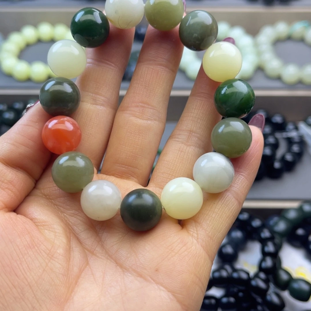 和田玉手链未镶嵌