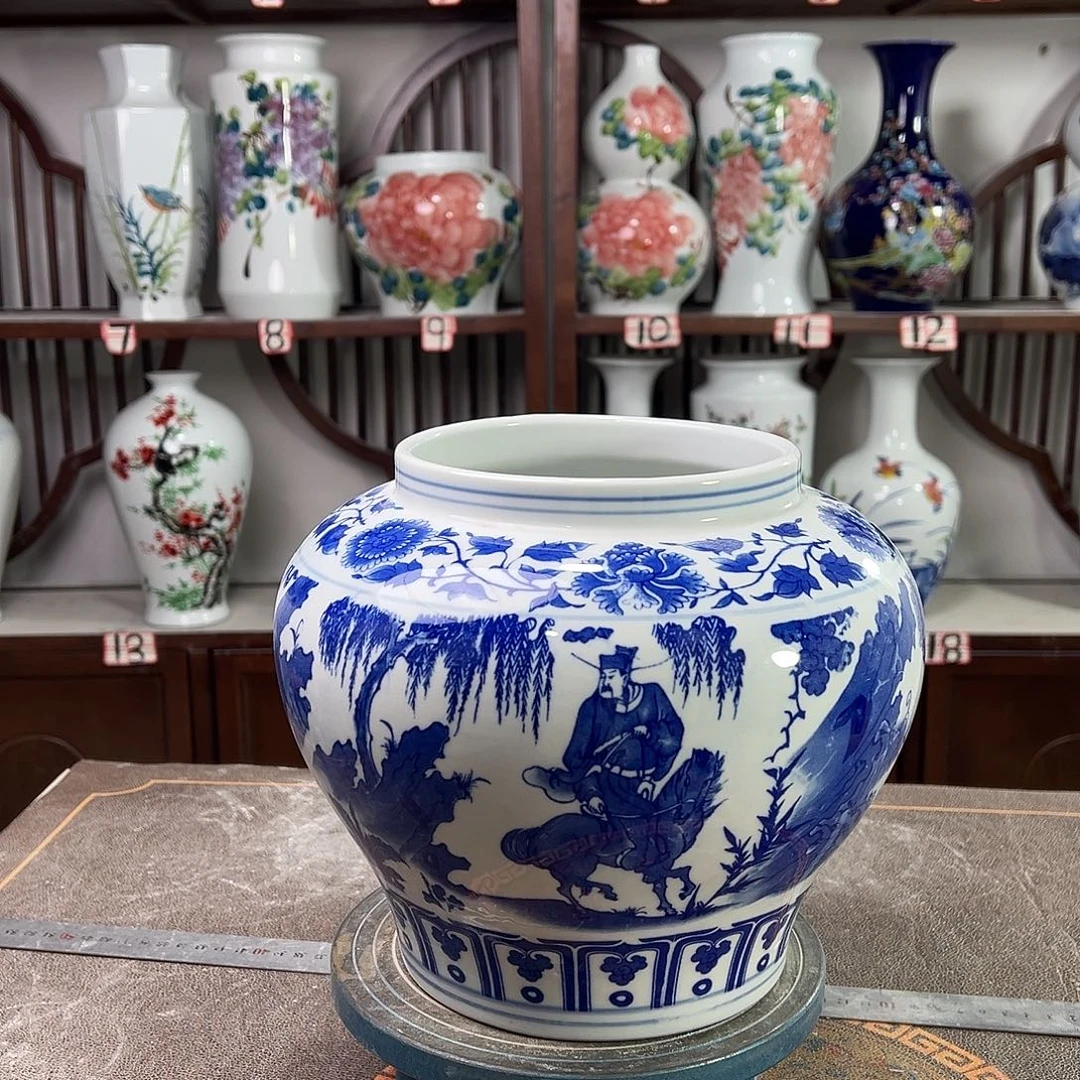 陶摆件景德镇陶瓷鬼谷