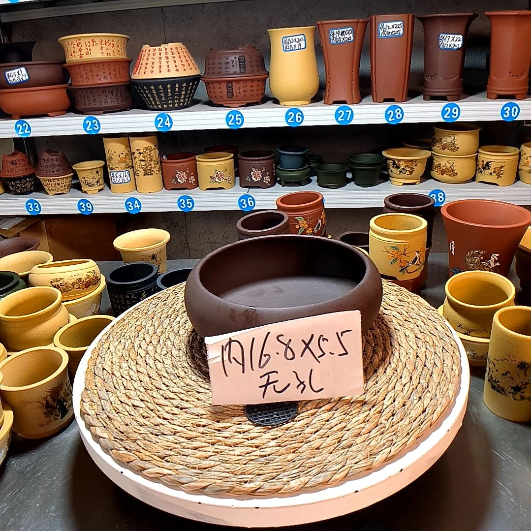 宜兴紫砂紫砂花盆花盆