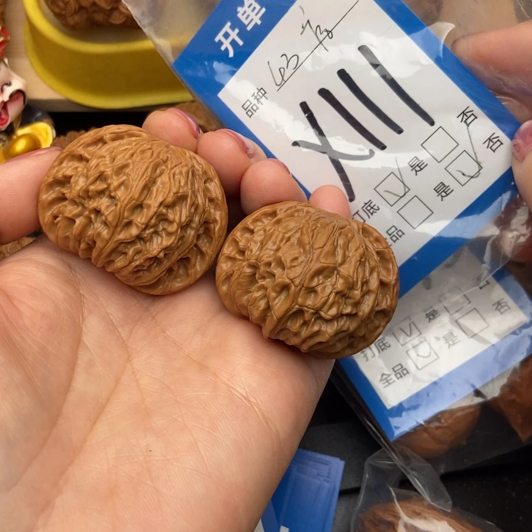 桃核吊坠核桃磨盘狮子头
