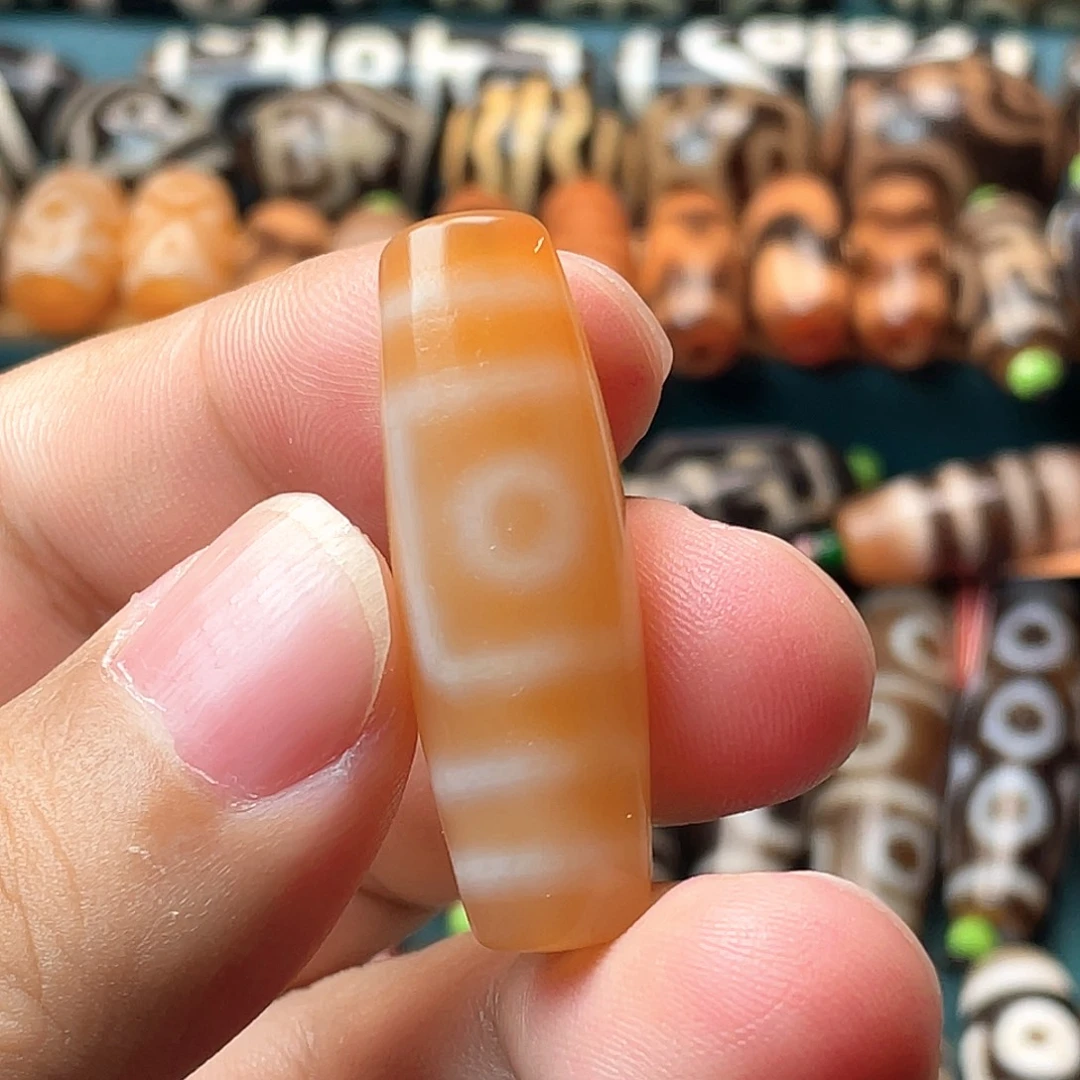 玛瑙/玉髓未镶嵌颈饰聚缘两眼