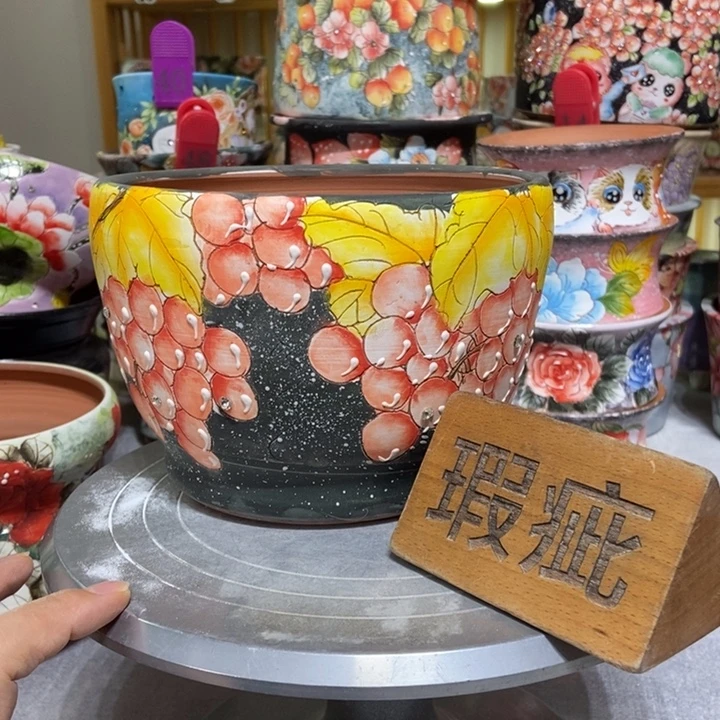 景德镇艺术手绘作品