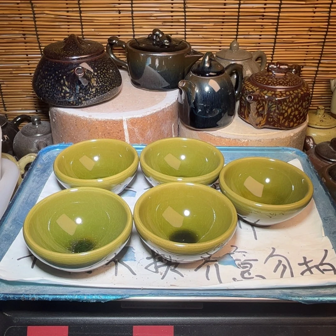 茶盏建窑建盏 微瑕作品