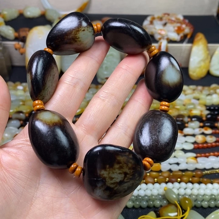 扯***生手链未镶嵌和田玉