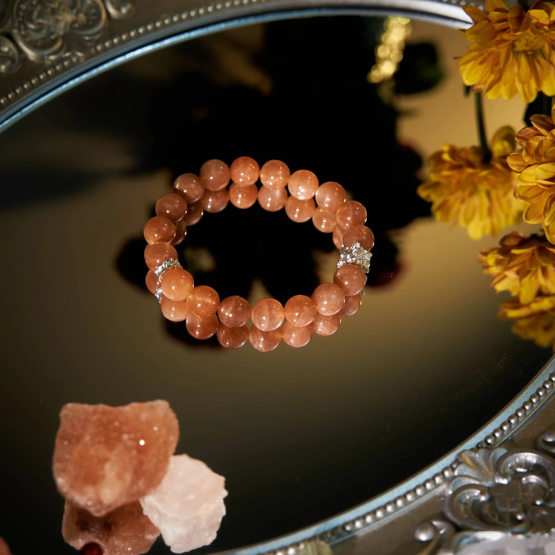 「日光」·太阳石手串·木卫二原创设计手串多样性发其一