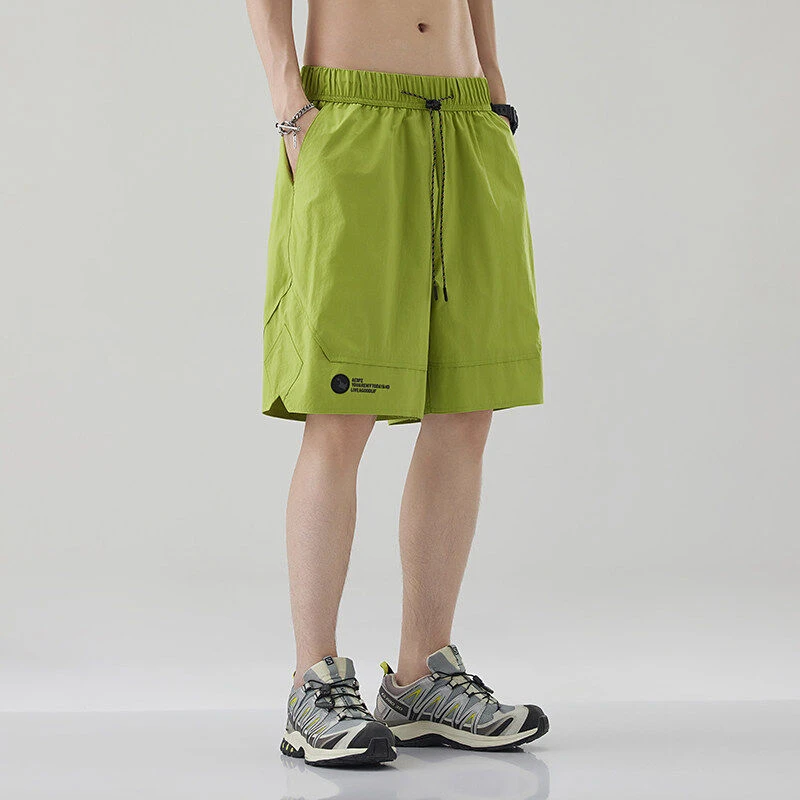 高品质男装夏季休闲裤子时尚潮流工装短裤男士薄款透气速干D961