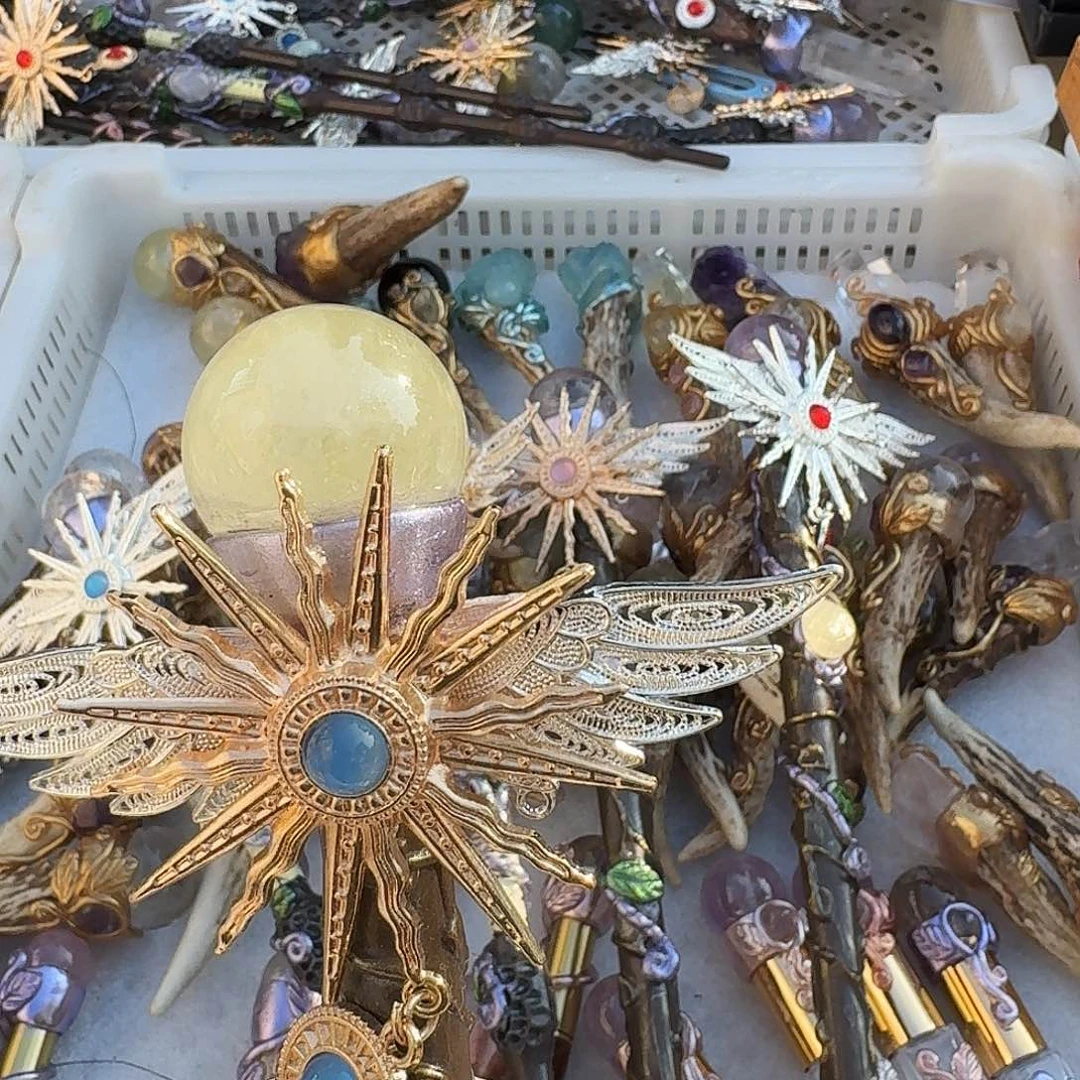 日***城紫晶颈饰未镶嵌黄