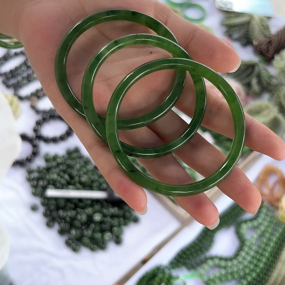 和田玉手镯未镶嵌多样性发货拍一发一