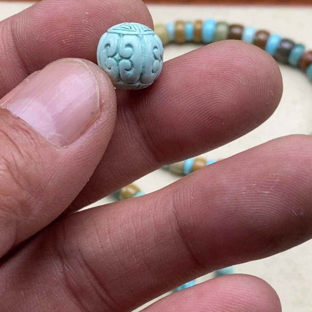 绿松石未镶嵌珠宝半成品