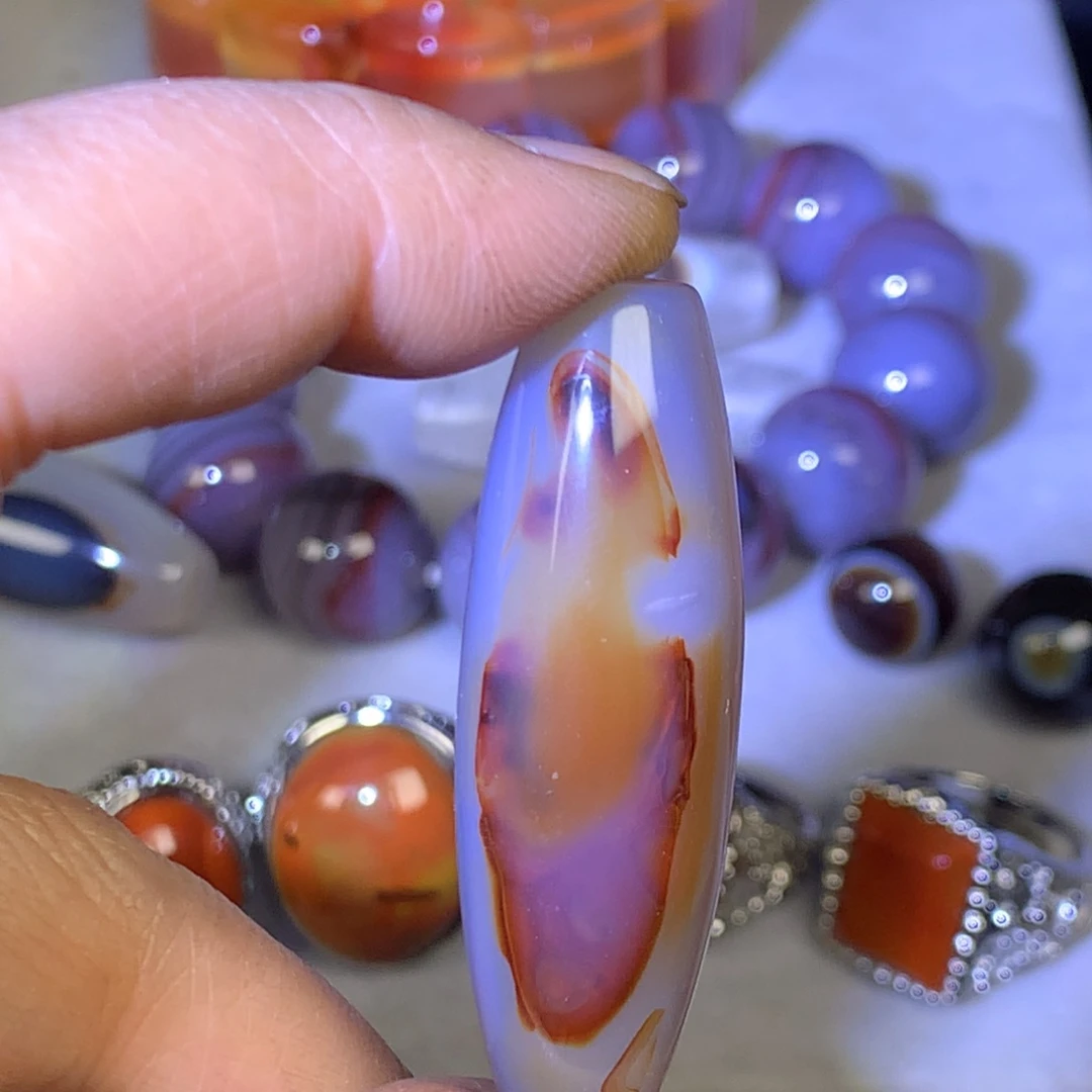 玛瑙/玉髓未镶嵌颈饰