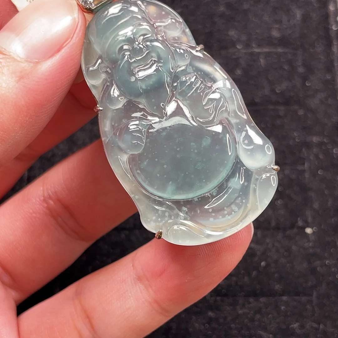 翡翠未镶嵌颈饰6，