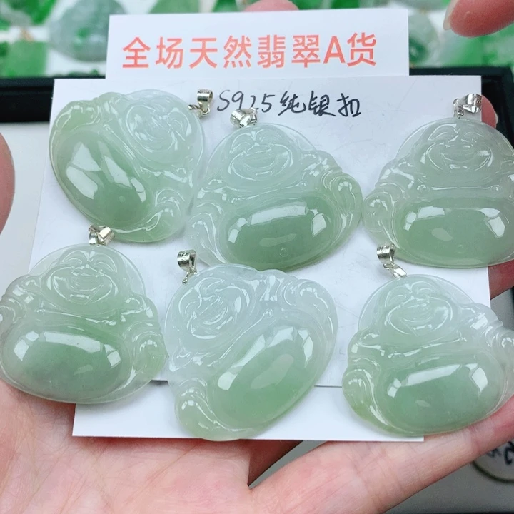 翡翠银S925镶嵌颈饰多样性发其1