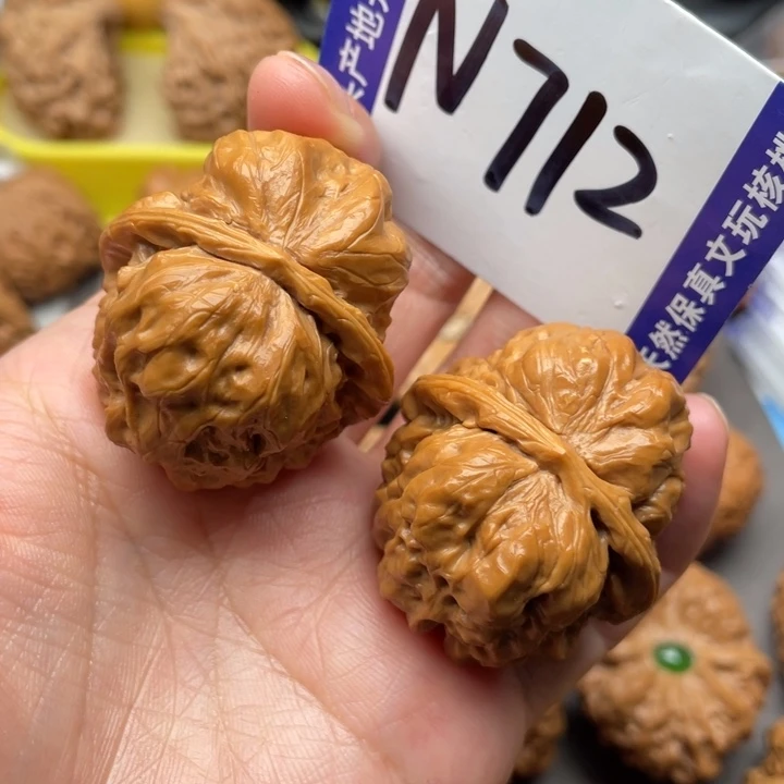 文玩核桃把件蛙蛙37尺