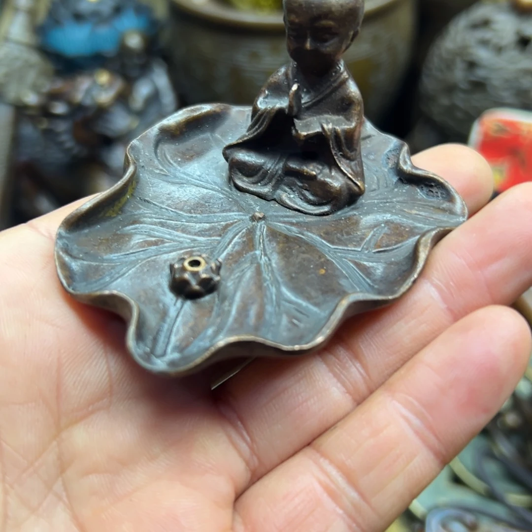 铜摆件欢迎欢迎你