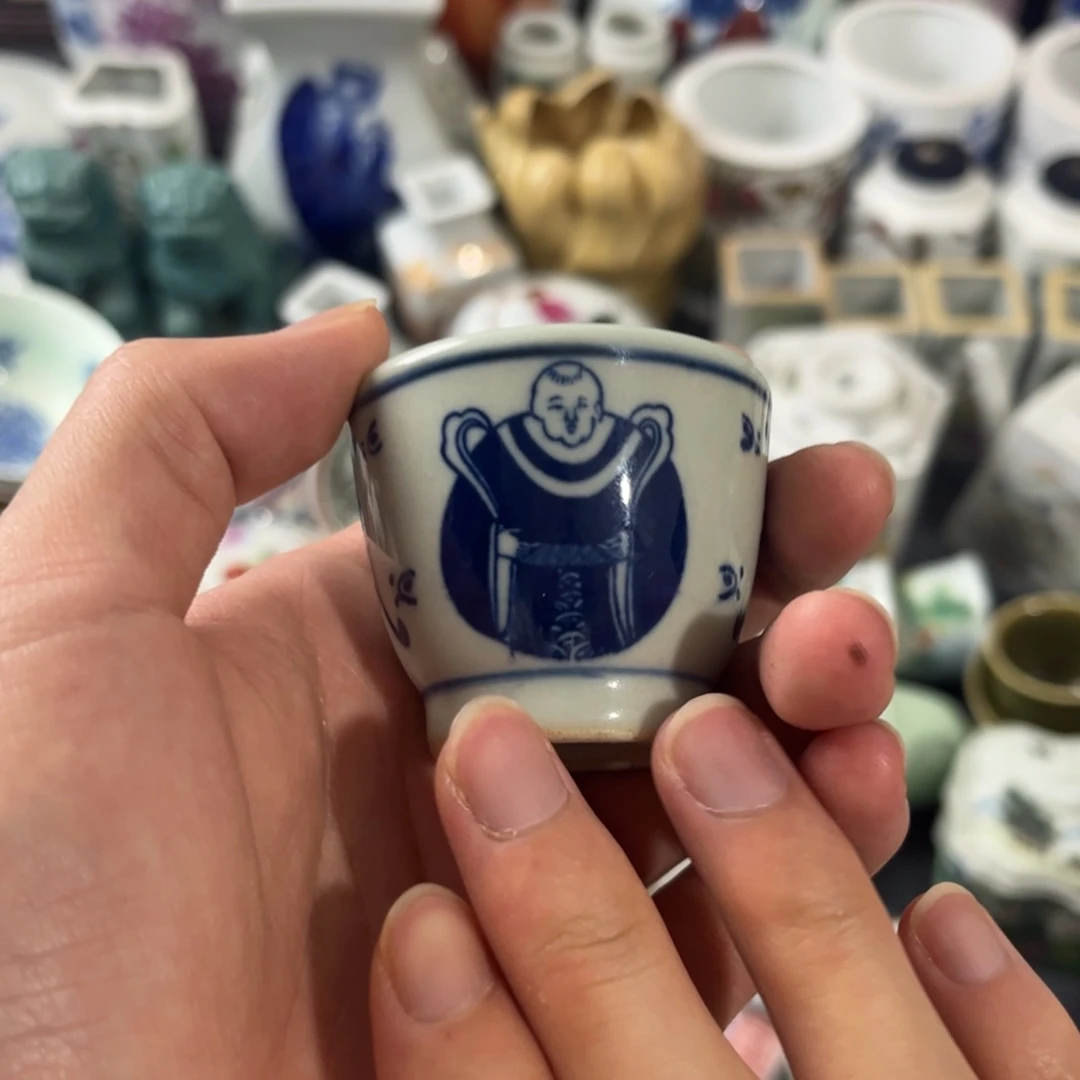 摆件景德镇陶瓷杯子