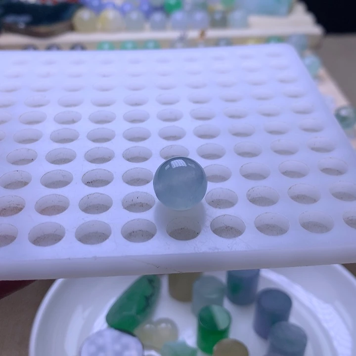 未镶嵌手链翡翠12.6翡翠圆珠