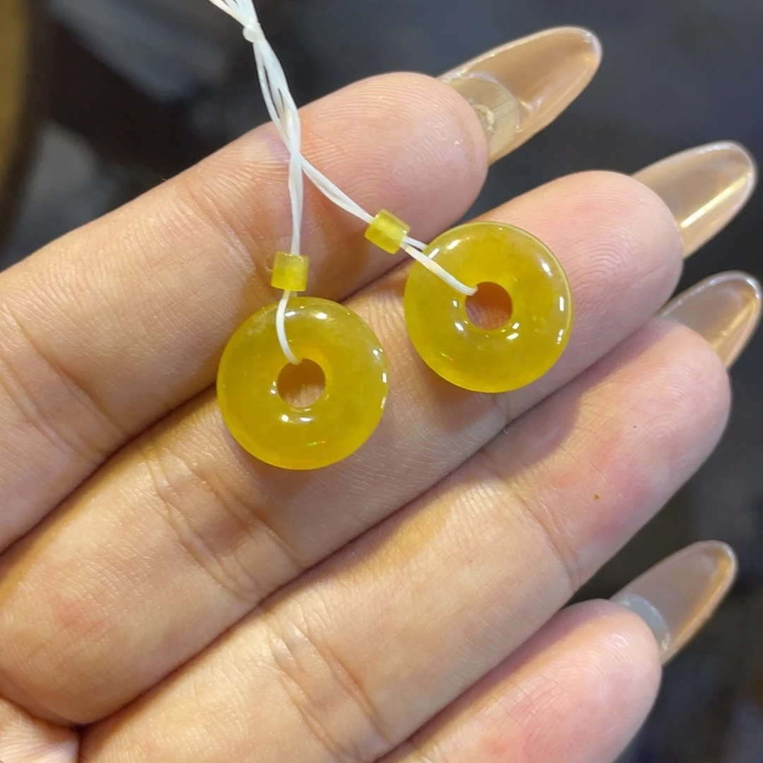 未镶嵌定制翡翠甜甜圈