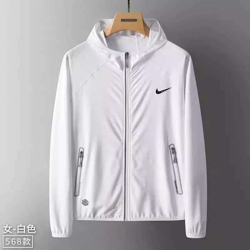 一折专区|奥莱|夏季情侣防晒衣宽松上衣冰丝透气防晒服纯色