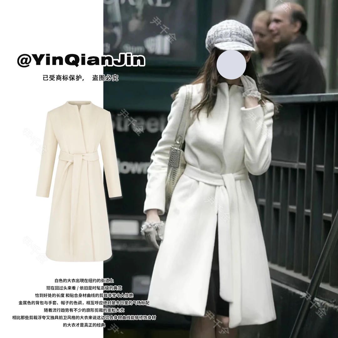 *尹千金*【冬日千金感】优雅与时尚显瘦百搭经典永穿不过时D240598