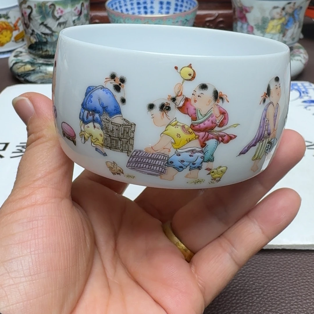 景德镇手工手绘展示