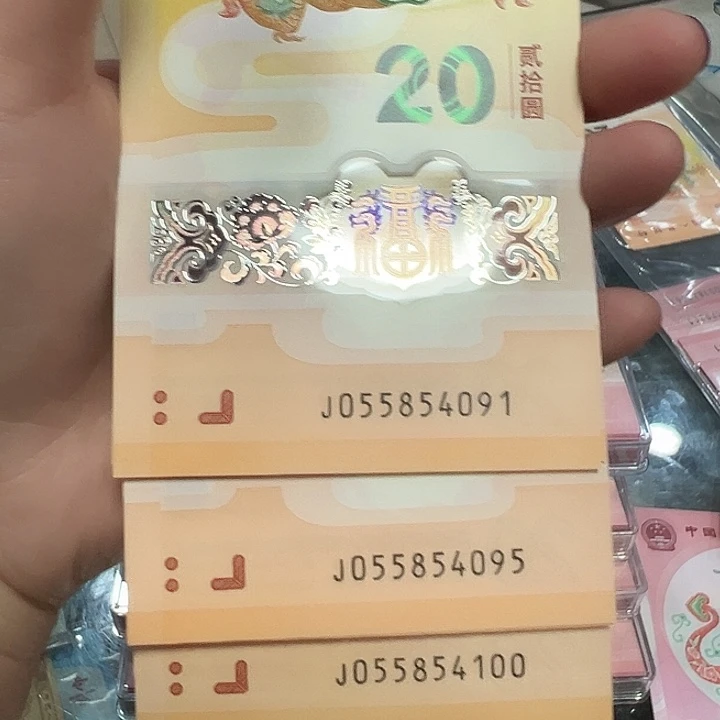 塑料龙钞标十带四含尾95
