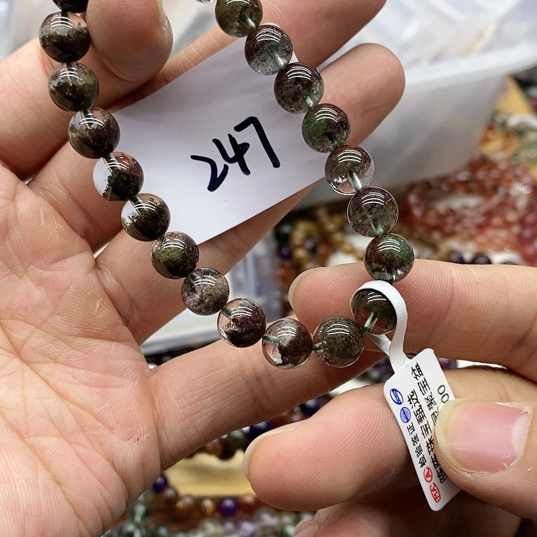 水晶手串未镶嵌天然