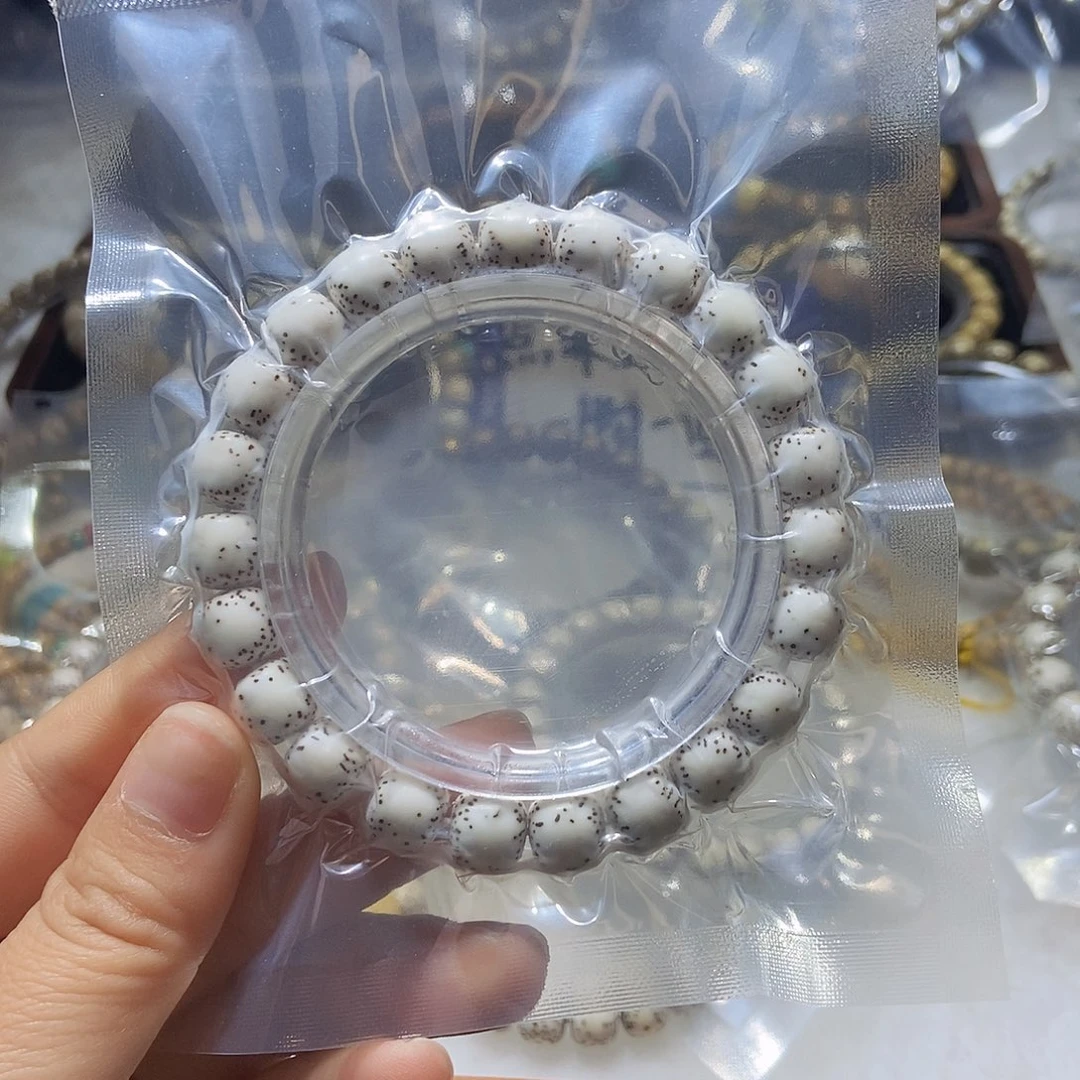 星月菩提手串侧留白10x 9