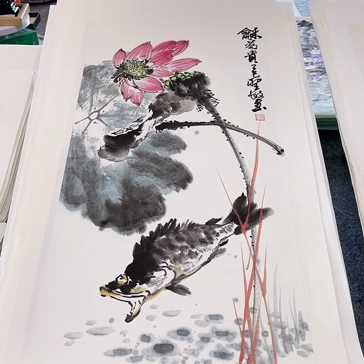 国画张圣敏先生纯手绘作品