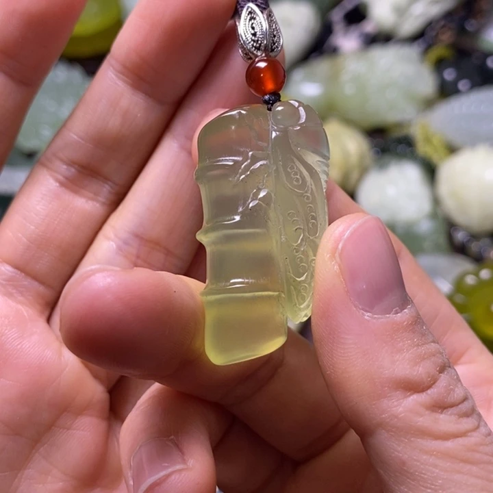 岫玉未镶嵌岫玉挂件