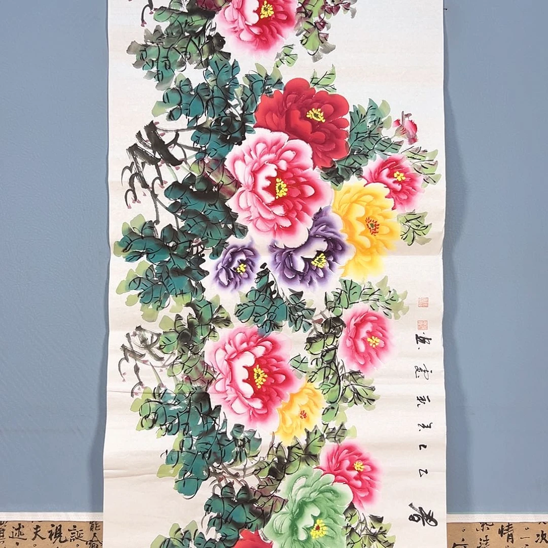 国画890 花鸟和其他植物生长