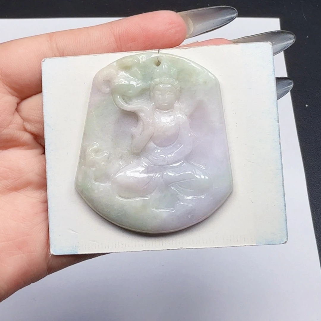 翡翠未镶嵌挂件翡翠