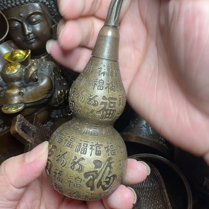 铜器摆件收收藏藏