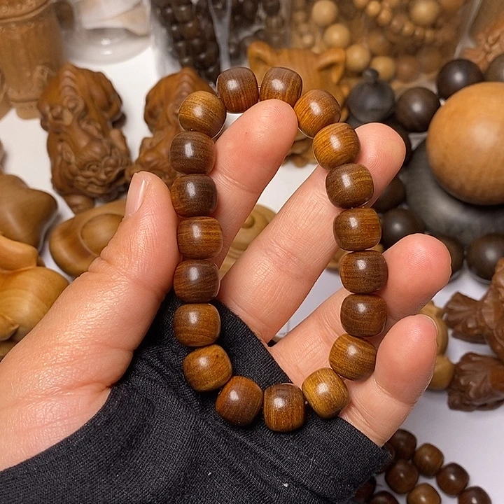 檀香木老山檀香1.0/1.1黑金老老料沉