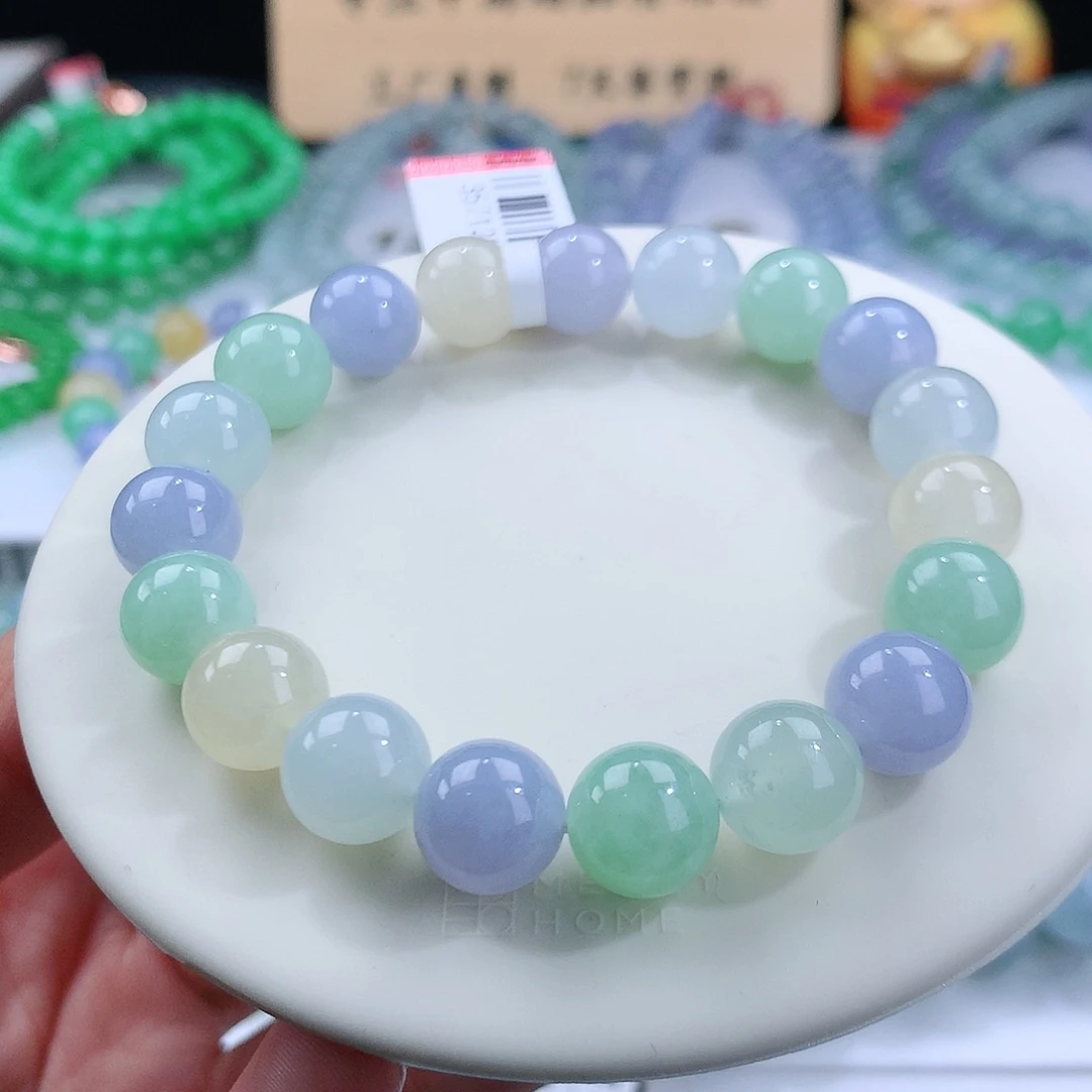 翡翠手链未镶嵌卡10