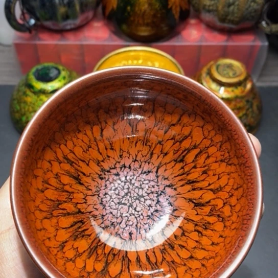 茶盏建盏主人杯茶壶盖碗品茗杯