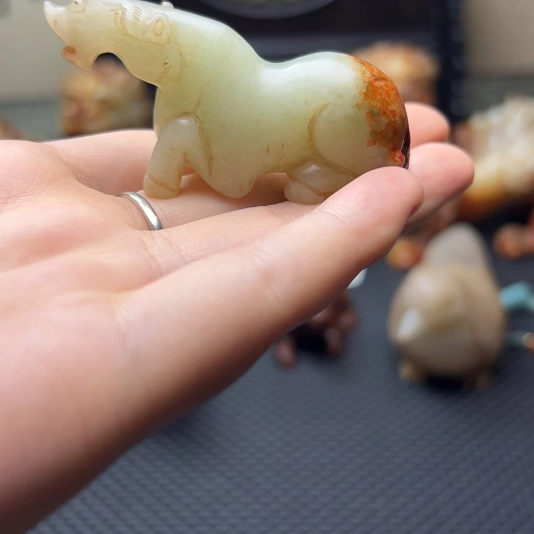 【闪购商品】未镶嵌和田玉（糖玉）挂件路**里