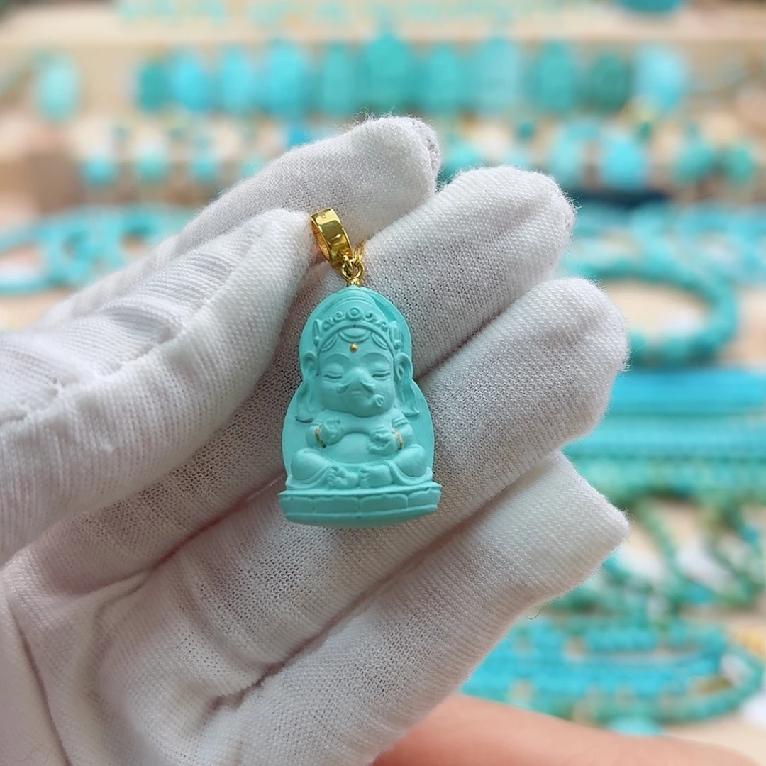 绿松石未镶嵌珠宝奇石