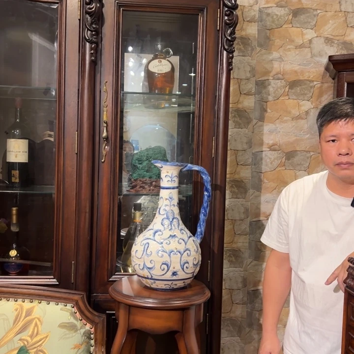 木（非红木类）陶瓷花瓶