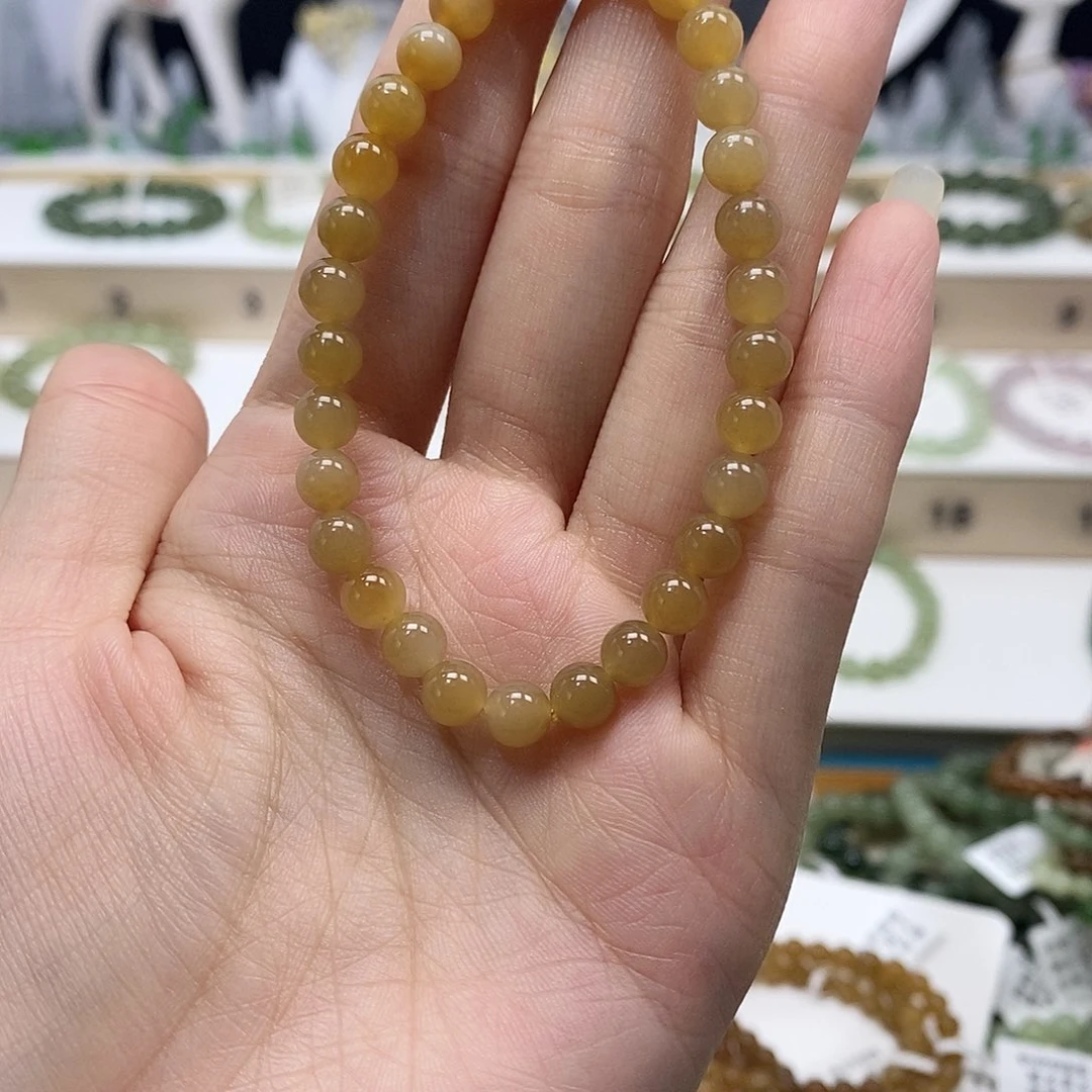 未镶嵌手串和田玉小****?手串
