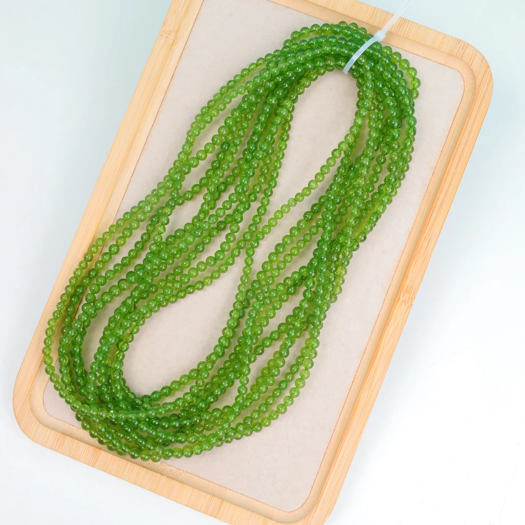 【琪琪珠宝】时尚精美绿色碧玺项链——多样性发货发其一