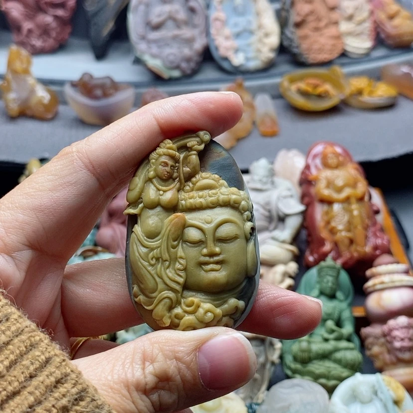 【闪购商品】未镶嵌吊坠定制石英质玉