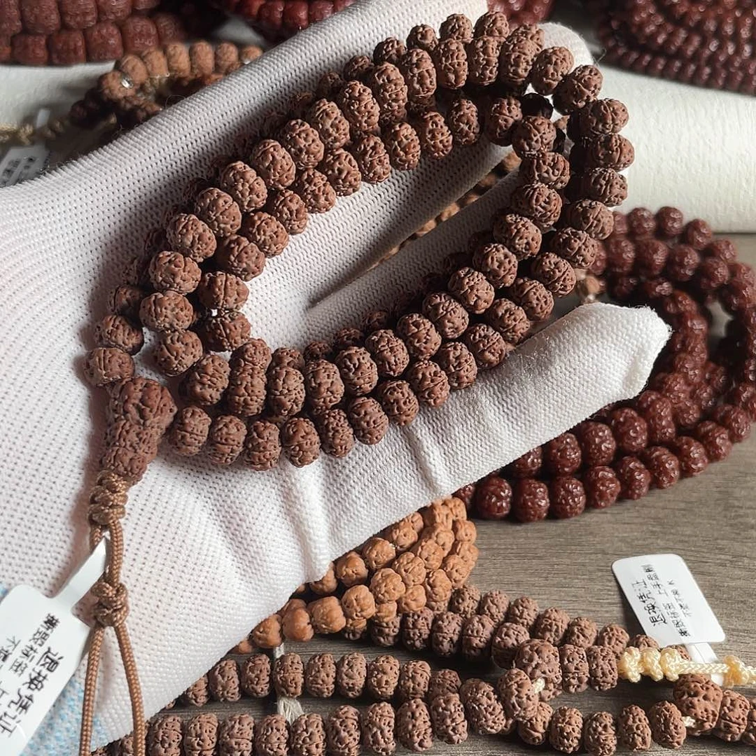 我***。金刚菩提吊坠定制级平细脖挂8.5