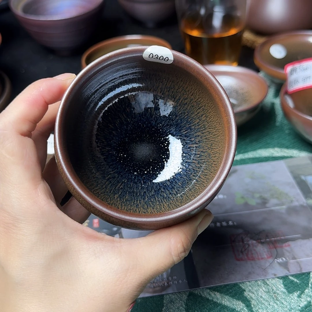 茶盏0300 秋罗柴烧手工主人杯