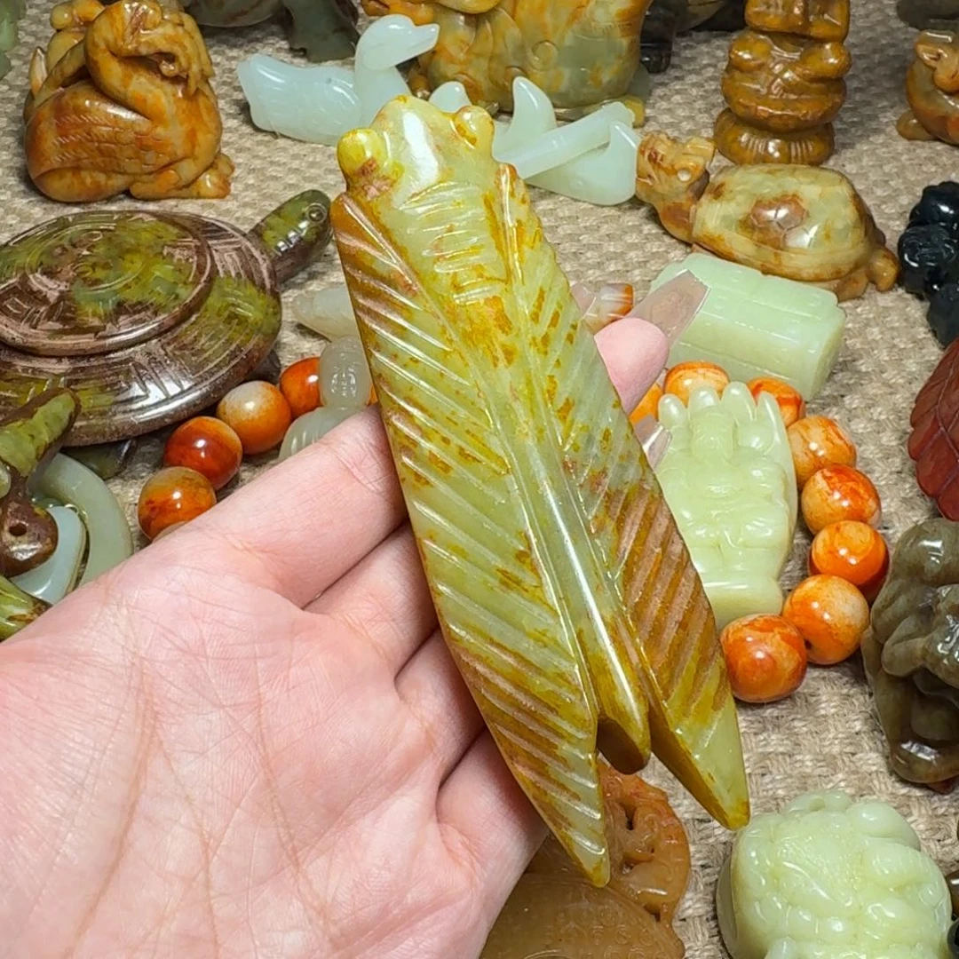 白玉菩提吊坠挂件